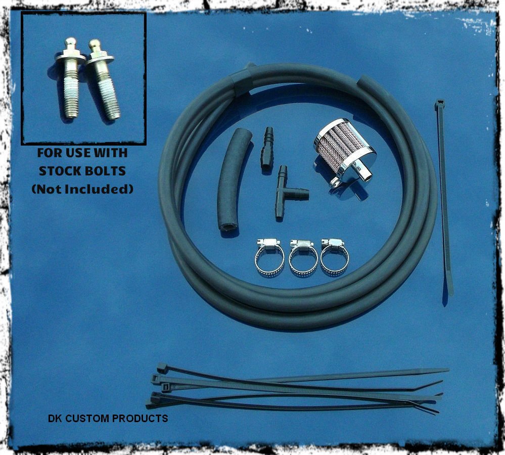 Crankcase Breather kit for your twin cam harley davidson FREE SHIPPING.